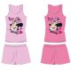 Disney Minnie Mouse ensemble d'été en coton - ensemble tank top-short - rose - 110