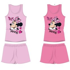  Disney Minnie Mouse ensemble d'été en coton - ensemble tank top-short - light pink - 104