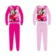 Disney Minnie egér pamut flanel gyerek pizsama - világosrózsaszín - 128