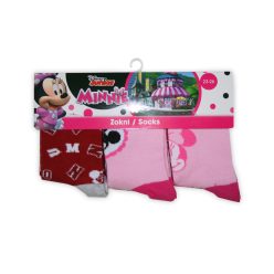 Chaussettes en coton pour enfants - 3 paires - Minnie Mouse