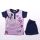Pyjama en coton à manches courtes pour enfants - Minnie Mouse - bleu foncé - 104
