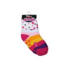 Chaussettes pour enfants avec antidérapant - Minnie Mouse - peluche - à nœuds - rayé rose - 23-26