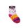 Chaussettes pour enfants avec antidérapant - Minnie Mouse - peluche - à nœuds - rayé rose - 27-30