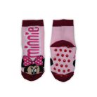 Chaussettes de bébé antidérapantes - Minnie Mouse - peluche - tête de Minnie - rose - 19-22
