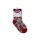 Chaussettes de bébé antidérapantes - Minnie Mouse - peluche - tête de Minnie - gris - 23-26