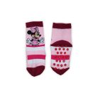 Chaussettes de bébé antidérapantes - Minnie Mouse - peluche - rose clair - 27-30