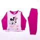 Pyjama bébé Minnie Mouse en coton léger à manches longues - rose - 86