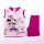 Ensemble d'été en coton pour petite fille Minnie Mouse - ensemble t-shirt-short - rose - 80