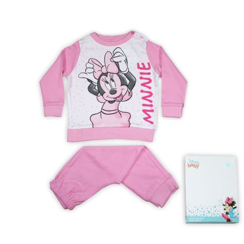 Pyjama bébé en coton d'hiver - Minnie Mouse