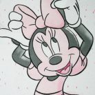 Pyjama bébé en coton d'hiver - Minnie Mouse