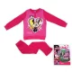 Pyjama en coton d'hiver pour enfants - Minnie Mouse - rose - 104