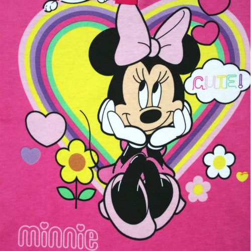Pyjama en coton d'hiver pour enfants - Minnie Mouse - rose - 98