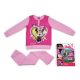 Pyjama en coton d'hiver pour enfants - Minnie Mouse - rose clair - 122