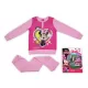 Pyjama en coton d'hiver pour enfants - Minnie Mouse - rose clair - 98