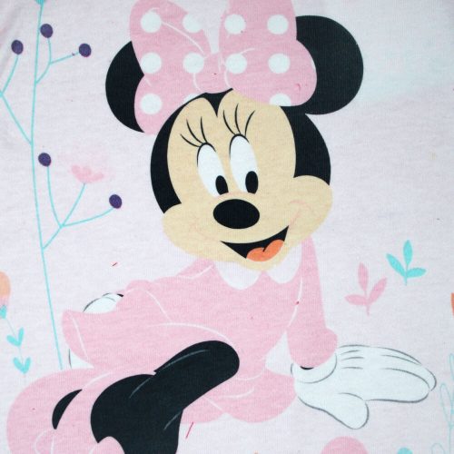 Pyjama épais en coton d'hiver pour bébé - Minnie Mouse - rose - 86