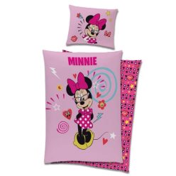LITERIE MINNIE MOUSE 100% coton 140x200 + 70x90