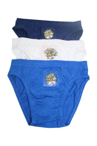 Boxer en coton pour garçon - Lot de 3 - Tortues Ninja - 98-104