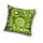 Housse de coussin à motif kiwi 40x40 cm