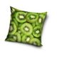 Housse de coussin à motif kiwi 40x40 cm
