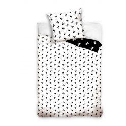 Ensemble de literie PLAYBOY 100% coton 140x200 + 70x90