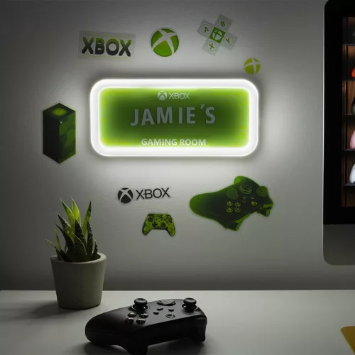 Microsoft Xbox Light up Room Sign testreszabható lámpa