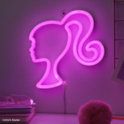 Éclairage d'ambiance LED néon mural Barbie