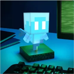 Minecraft „Allay” ikon világító LED lámpa