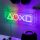 Éclairage LED néon mural Playstation