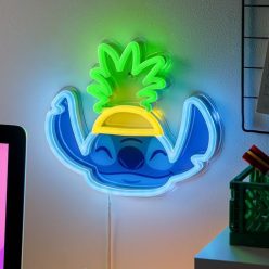 Lilo et Stitch lampe d'ambiance LED murale Ananas Neon