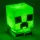 Minecraft Creeper squishy szilikonos hangulatvilágítás