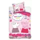 Parure de lit PEPPA PIG 100% coton 140x200 + 60x70
