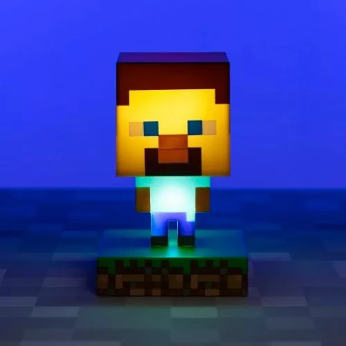 Minecraft Steve 3D hangulatvilágítás