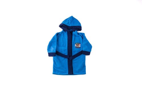 Peignoir enfant - à capuche en microfibre - Pat'Patrouille - 122-128 - bleu moyen
