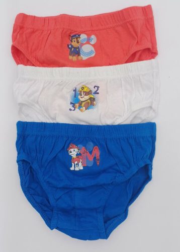 Boxer en coton pour garçon - Lot de 3 - Pat'Patrouille - 110-116