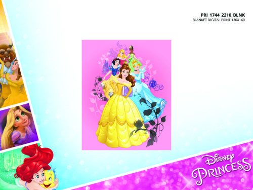 Couverture polaire Princesses Disney - 100 x 150 cm