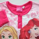 Pyjama enfant mince et long en coton - Princesses - avec motifs Raiponce, Ariel, Belle - Jersey - rose - 98