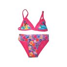 Princesses Disney maillot de bain deux pièces pour filles - motif fleuri - rose - 104