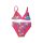Princesses Disney maillot de bain deux pièces pour filles - motif fleuri - rose - 128