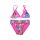 Princesses Disney maillot de bain deux pièces pour filles - motif fleuri - rose - 104