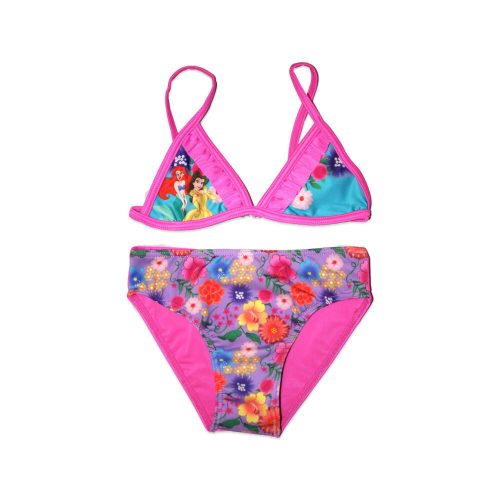 Princesses Disney maillot de bain deux pièces pour filles - motif fleuri - rose - 110