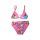 Princesses Disney maillot de bain deux pièces pour filles - motif fleuri - rose clair - 128
