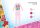 Pyjama d'hiver en interlock de coton pour enfants - Princesses Disney - rose clair - 110