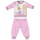 Disney Princesses pyjama bébé fille en coton hiver épais - pyjama flanelle - rose - 80