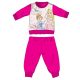Les princesses Disney pyjama épais pour bébé - pyjama en flanelle de coton - rose - 86