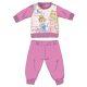Les princesses Disney pyjama épais pour bébé - pyjama en flanelle de coton - rose - 80