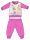 Les princesses Disney pyjama épais pour bébé - pyjama en flanelle de coton - rose foncé - 80