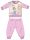 Les princesses Disney pyjama épais pour bébé - pyjama en flanelle de coton - rose clair - 98