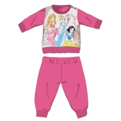   Disney Princesses pyjama bébé en coton d'hiver - pyjama en interlock - rose clair - 80