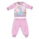 Disney Princesses pyjama bébé en coton d'hiver - pyjama en interlock - rose clair - 98