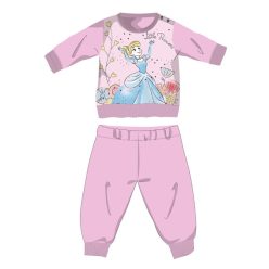   Disney Princesses pyjama bébé fille en coton hiver - pyjama interlock - rose clair - 92